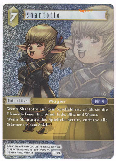 Final Fantasy Opus 1-107 L Shantotto Erde