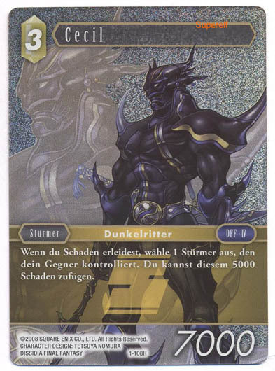 Final Fantasy Opus 1-108 H Cecil Erde