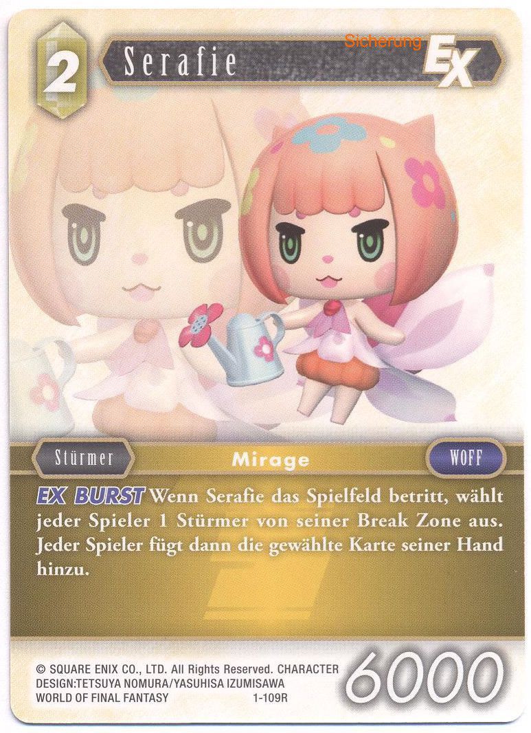 Final Fantasy Opus 1-109 R Serafie Erde
