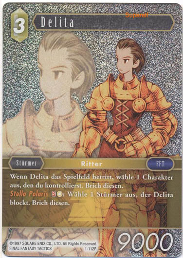 Final Fantasy Opus 1-112 R Delita Erde - Wave 1 -