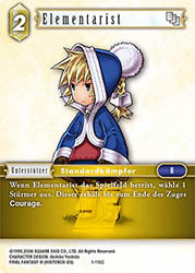 Final Fantasy Opus 1-115 C Elementarist Erde