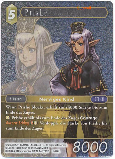 Final Fantasy Opus 1-116 L Prishe Erde - Wave 1 -