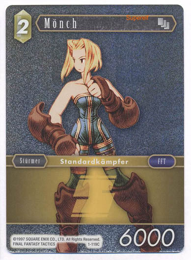 Final Fantasy Opus 1-119 C Mönch Erde
