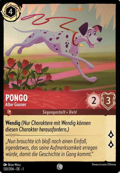 Lorcana Kapitel 1-120 C Pongo Rubin