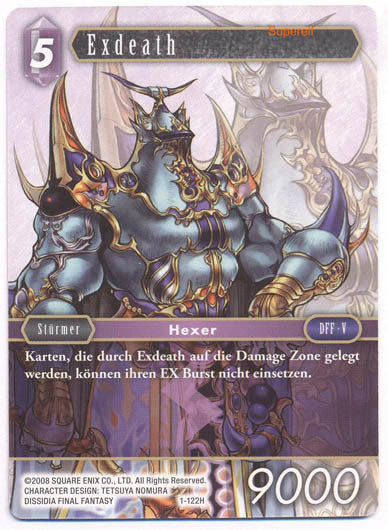 Final Fantasy Opus 1-122 H Exdeath Blitz