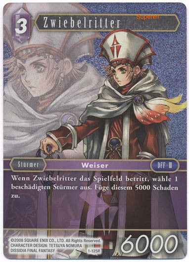 Final Fantasy Opus 1-125 R Zwiebelritter Blitz