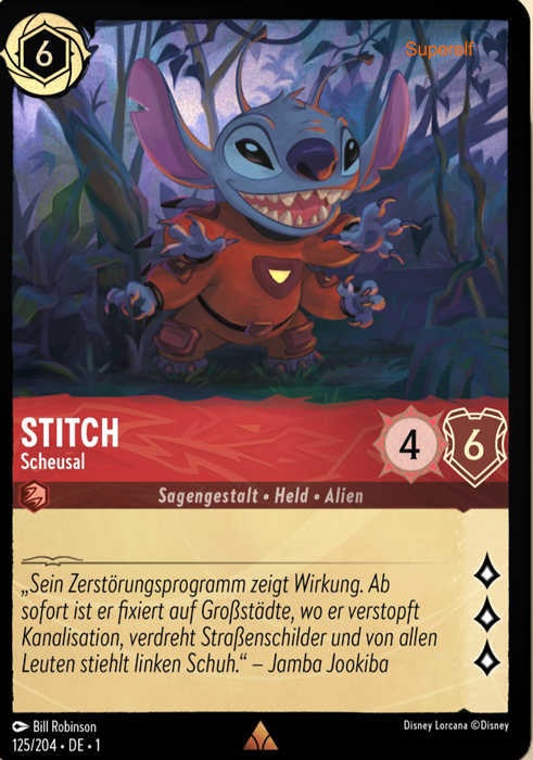 Lorcana Kapitel 1-125 R Stitch Rubin