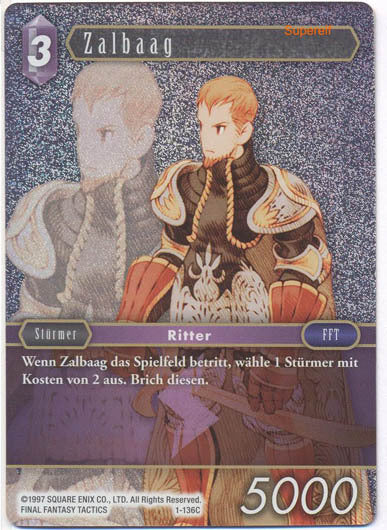 Final Fantasy Opus 1-136 C Zalbaag Blitz