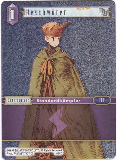 Final Fantasy Opus 1-138 C Beschwörer Blitz