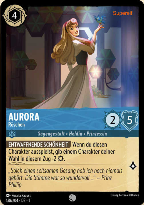 Lorcana Kapitel 1-138 C Aurora Saphir