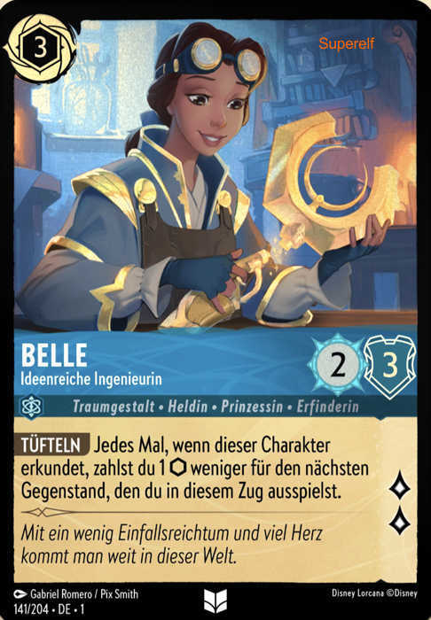 Lorcana Kapitel 1-141 UC Belle Saphir