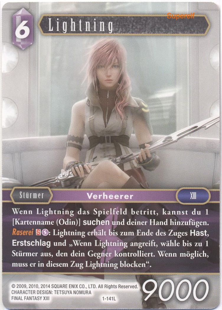 Final Fantasy Opus 1-141 L Lightning Blitz - Wave 1 -