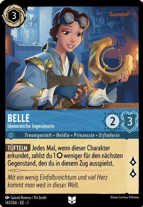 Lorcana Kapitel 1-141 UC Belle Saphir
