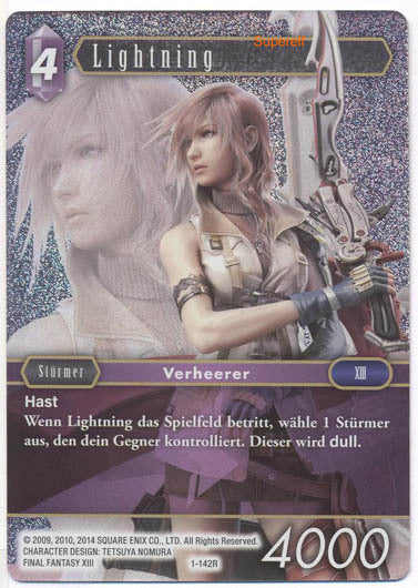 Final Fantasy Opus 1-142 R Lightning Blitz