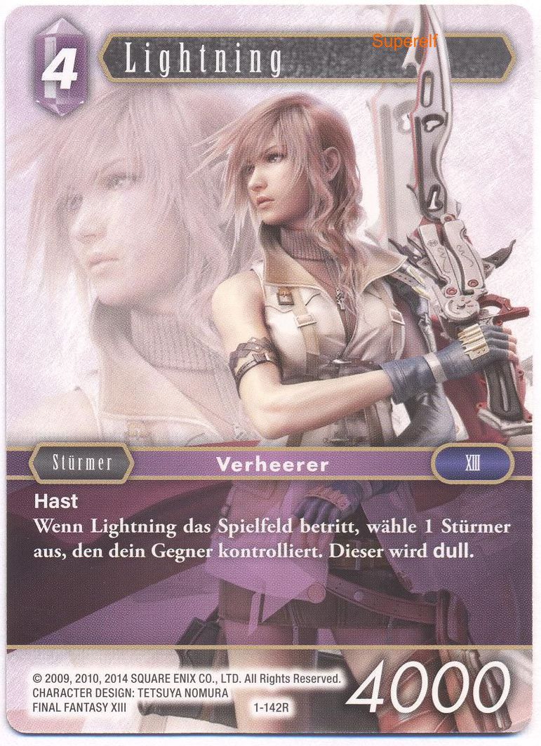 Final Fantasy Opus 1-142 R Lightning Blitz