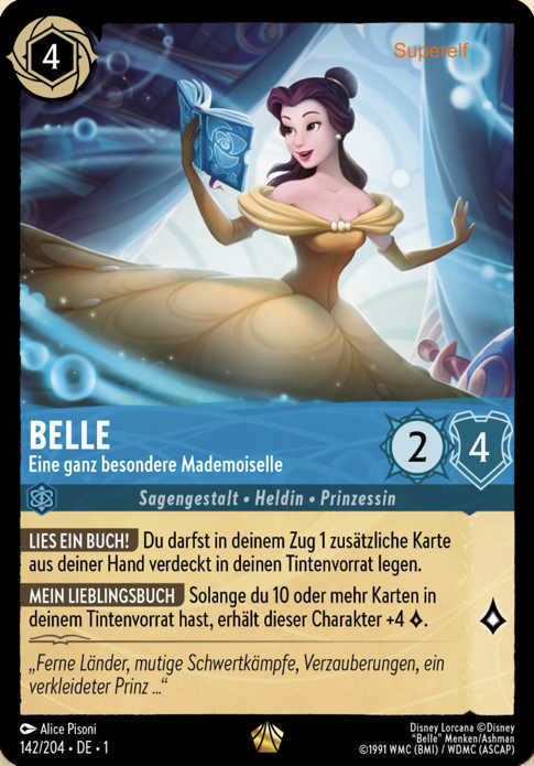 Lorcana Kapitel 1-142 L Belle Saphir