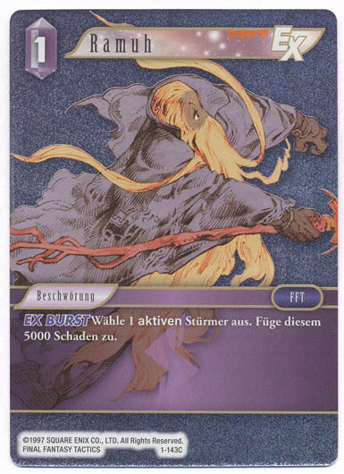Final Fantasy Opus 1-143 C Ramuh Blitz