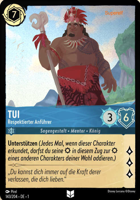 Lorcana Kapitel 1-143 UC TUI Saphir