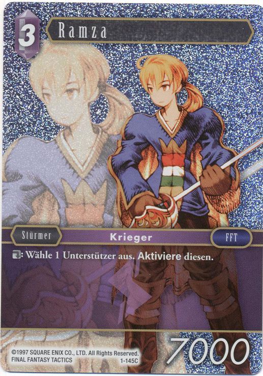 Final Fantasy Opus 1-145 C Ramza Blitz