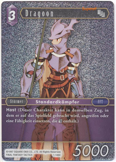 Final Fantasy Opus 1-148 C Dragoon Blitz