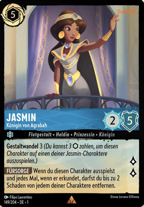 Lorcana Kapitel 1-149 R Jasmin Saphir