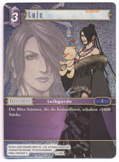 Final Fantasy Opus 1-150 R Lulu Blitz