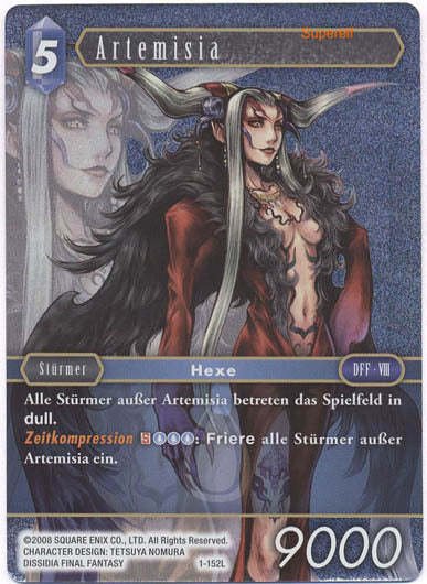 Final Fantasy Opus 1-152 L Artemesia Ultimecia Wasser