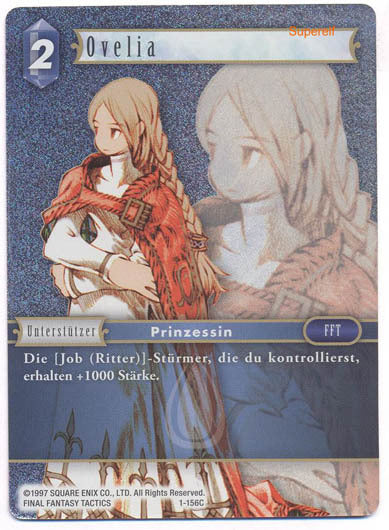 Final Fantasy Opus 1-156 C Ovelia Wasser