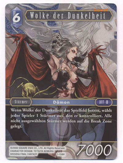 Final Fantasy Opus 1-158 H Wolke der Dunkelheit Wasser