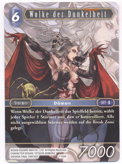 Final Fantasy Opus 1-158 H Wolke der Dunkelheit Wasser