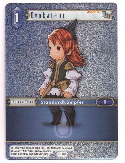 Final Fantasy Opus 1-159 C Evokateur Wasser