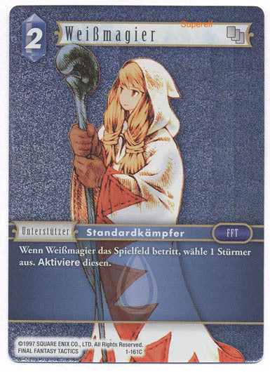 Final Fantasy Opus 1-161 C Weißmagier Wasser