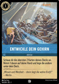 Lorcana Kapitel 1-161 C Entwickle dein Gehirn Saphir