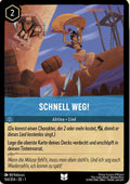 Lorcana Kapitel 1-164 UC Schnell weg! Saphir