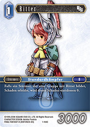Final Fantasy Opus 1-166 C Ritter Wasser