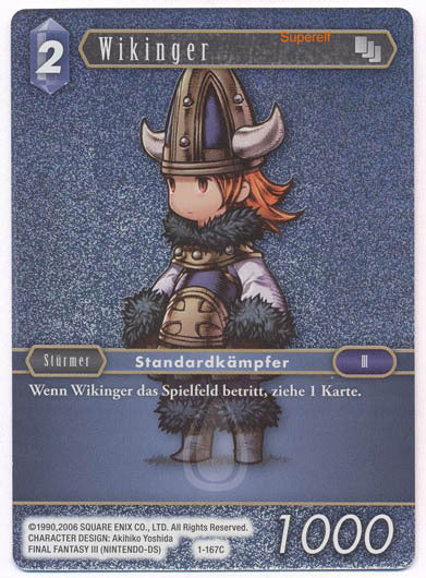 Final Fantasy Opus 1-167 C Wikinger Wasser