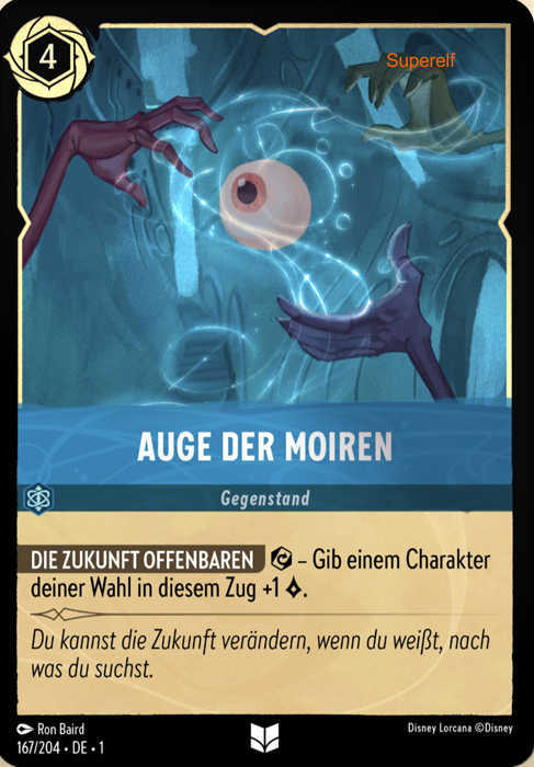 Lorcana Kapitel 1-167 UC Auge der Moiren Saphir