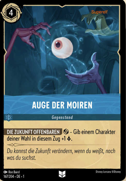 Lorcana Kapitel 1-167 UC Auge der Moiren Saphir