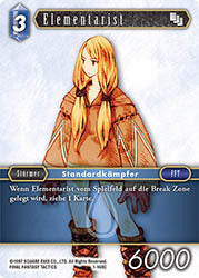 Final Fantasy Opus 1-168 C Elementarist Wasser