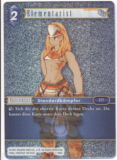 Final Fantasy Opus 1-169 C Elementarist Wasser - Wave 1 -