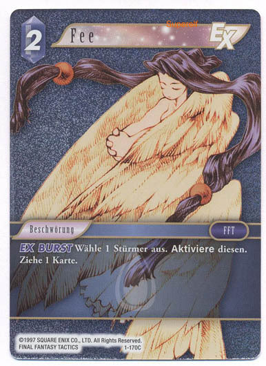 Final Fantasy Opus 1-170 C Fee Wasser