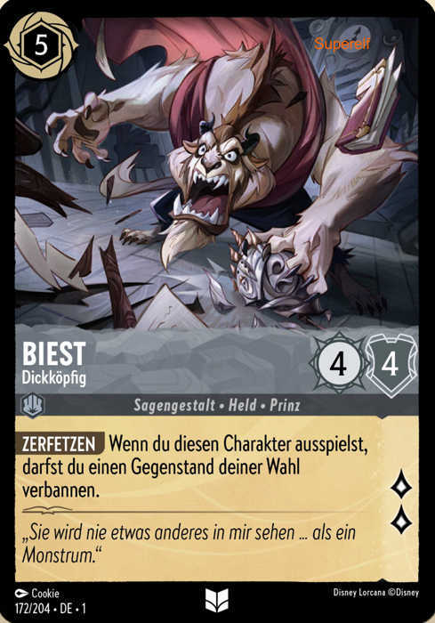 Lorcana Kapitel 1-172 UC Biest Stahl