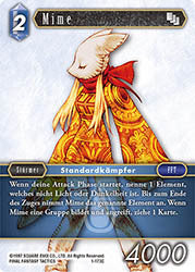 Final Fantasy Opus 1-173 C Mime Wasser