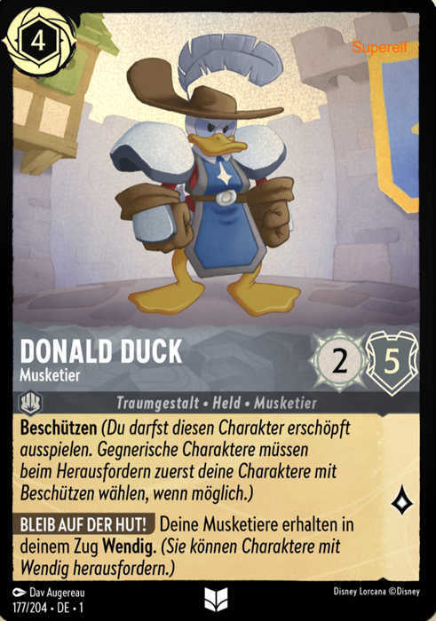 Lorcana Kapitel 1-177 UC Donald Duck Stahl