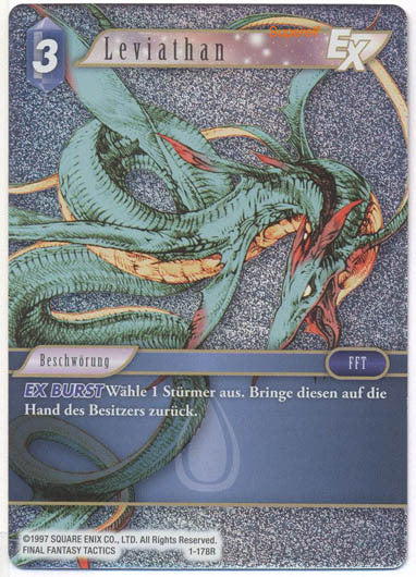 Final Fantasy Opus 1-178 R Leviathan Wasser