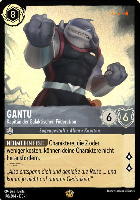 Lorcana Kapitel 1-178 L Gantu Stahl