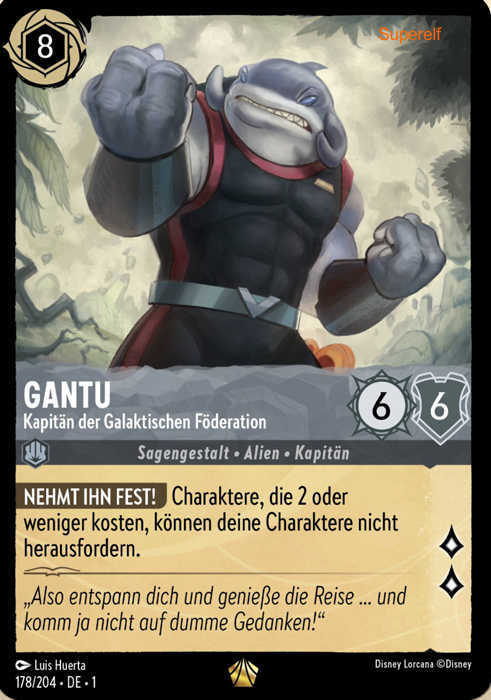 Lorcana Kapitel 1-178 L Gantu Stahl