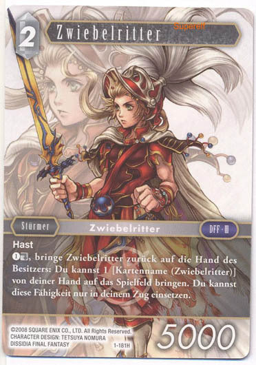 Final Fantasy Opus 1-181 H Zwiebelritter Licht - Wave 1 -