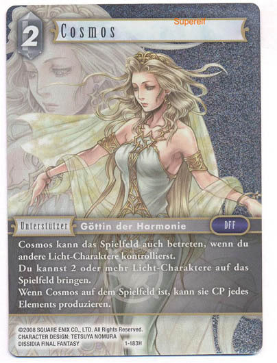 Final Fantasy Opus 1-183 H Cosmos Licht