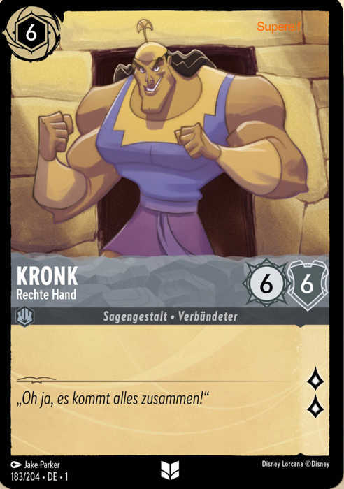 Lorcana Kapitel 1-183 UC Kronk Stahl